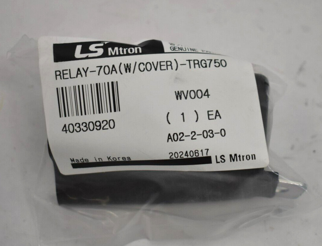 LS Tractor Automotive Replacement Part Unit Relay w Cover 70A TRG750 40330920