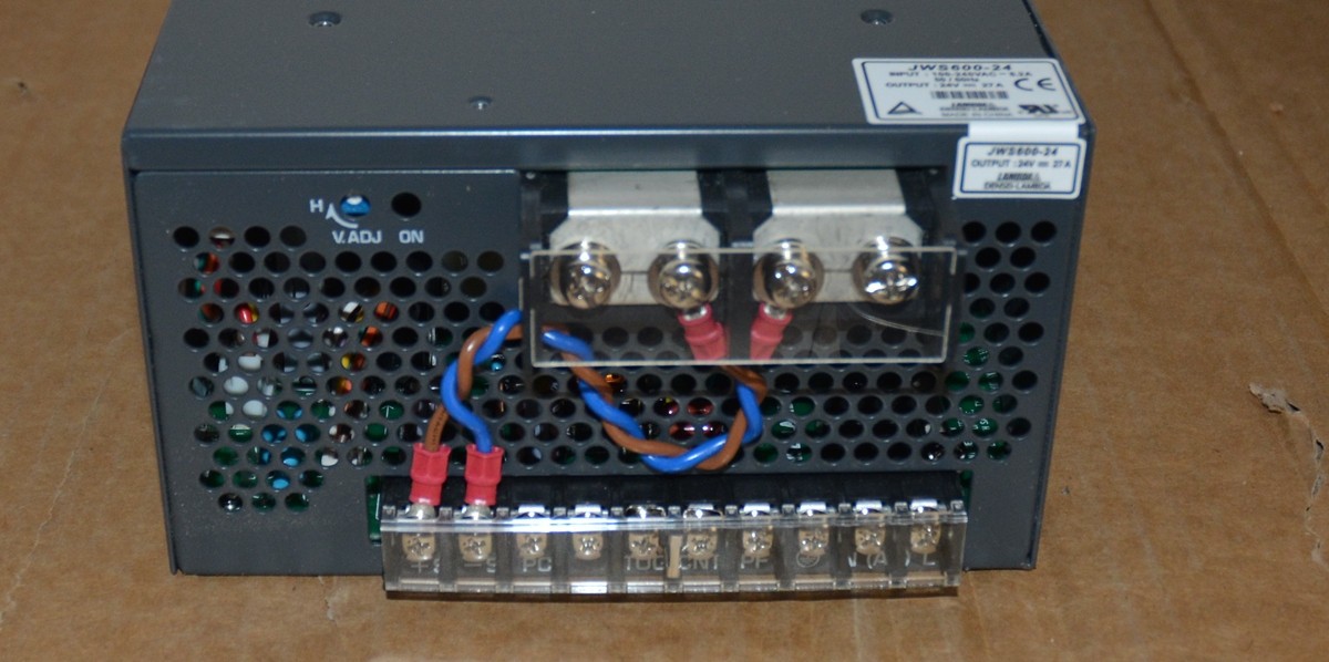 Lambda New JWS600-24 Industrial Switching Power Supply 24 V DC 27 A 600 W