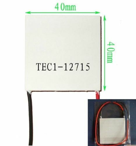 USA TEC1-12715 Heatsink Thermoelectric Cooler Cooling Peltier Plate Module NEW