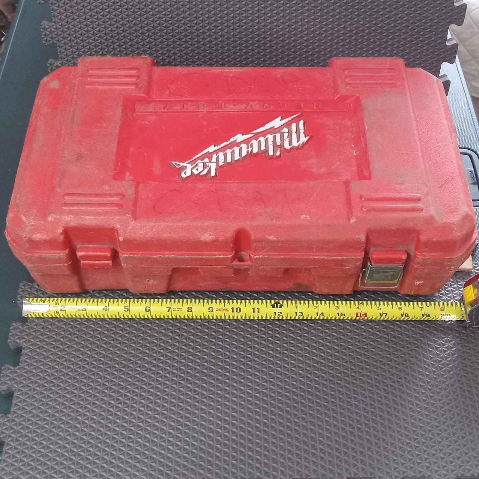 Milwaukee 1107-1 1/2 Right Angle Drill Kit Carrie Case ONLY No Drill Included
