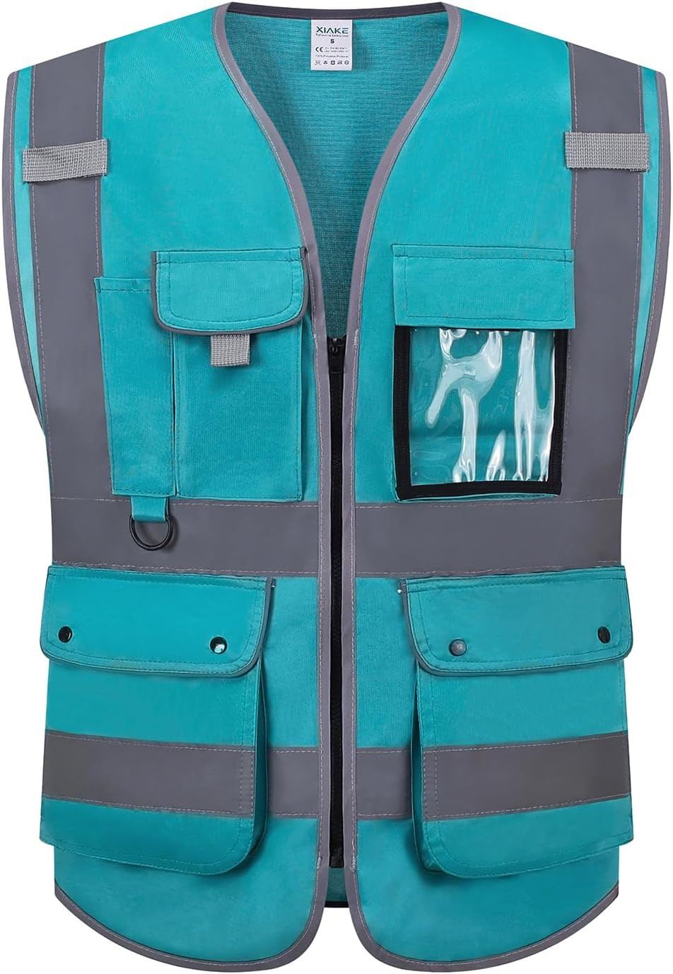 Reflective Safety Vest for Men & Women High Visibility Class 2 Vest with Pockets