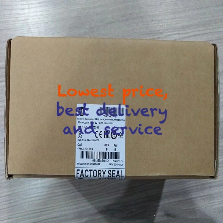 1PC New Allen-Bradley 1766-L32BWA With Warranty US Stock Local Shipping