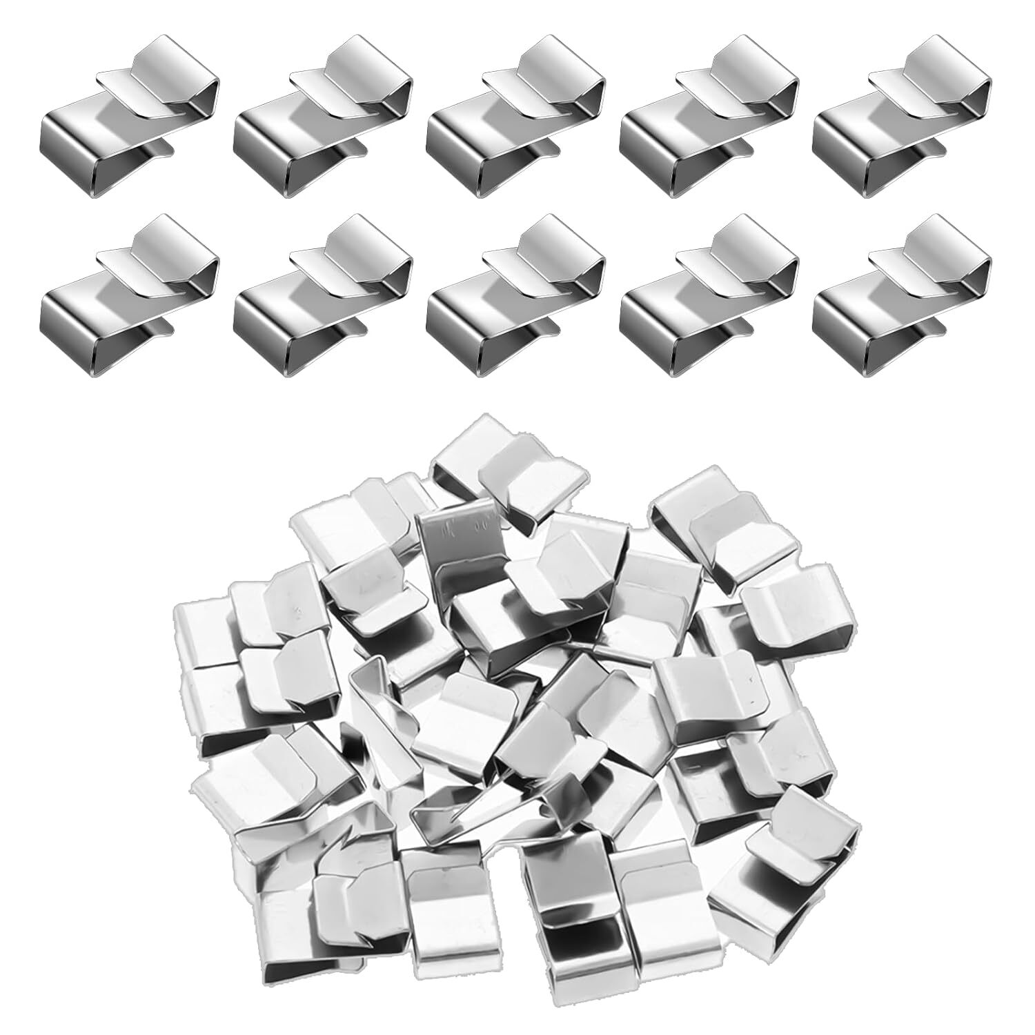 25Pcs Trailer Frame Wire Clips for Boat Trailer Camper Wire Management
