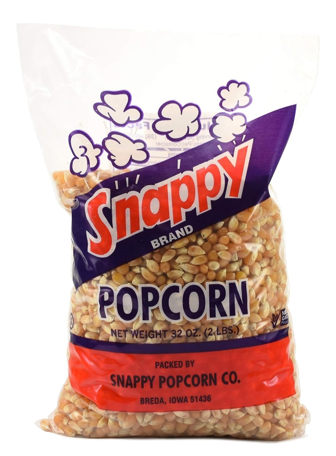 Yellow Popcorn Kernels for Popping, Non-GMO, 12.5 lb Bulk Bag