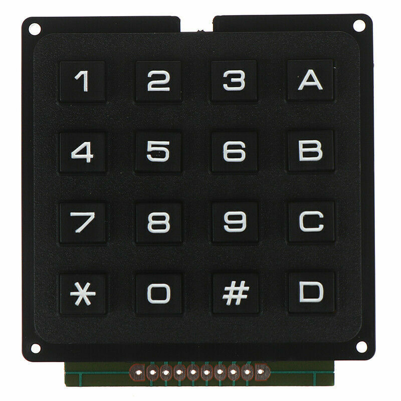 2PCS 4 x 4 Matrix Array 16 Keys 4*4 Switch Keypad Keyboard Module for