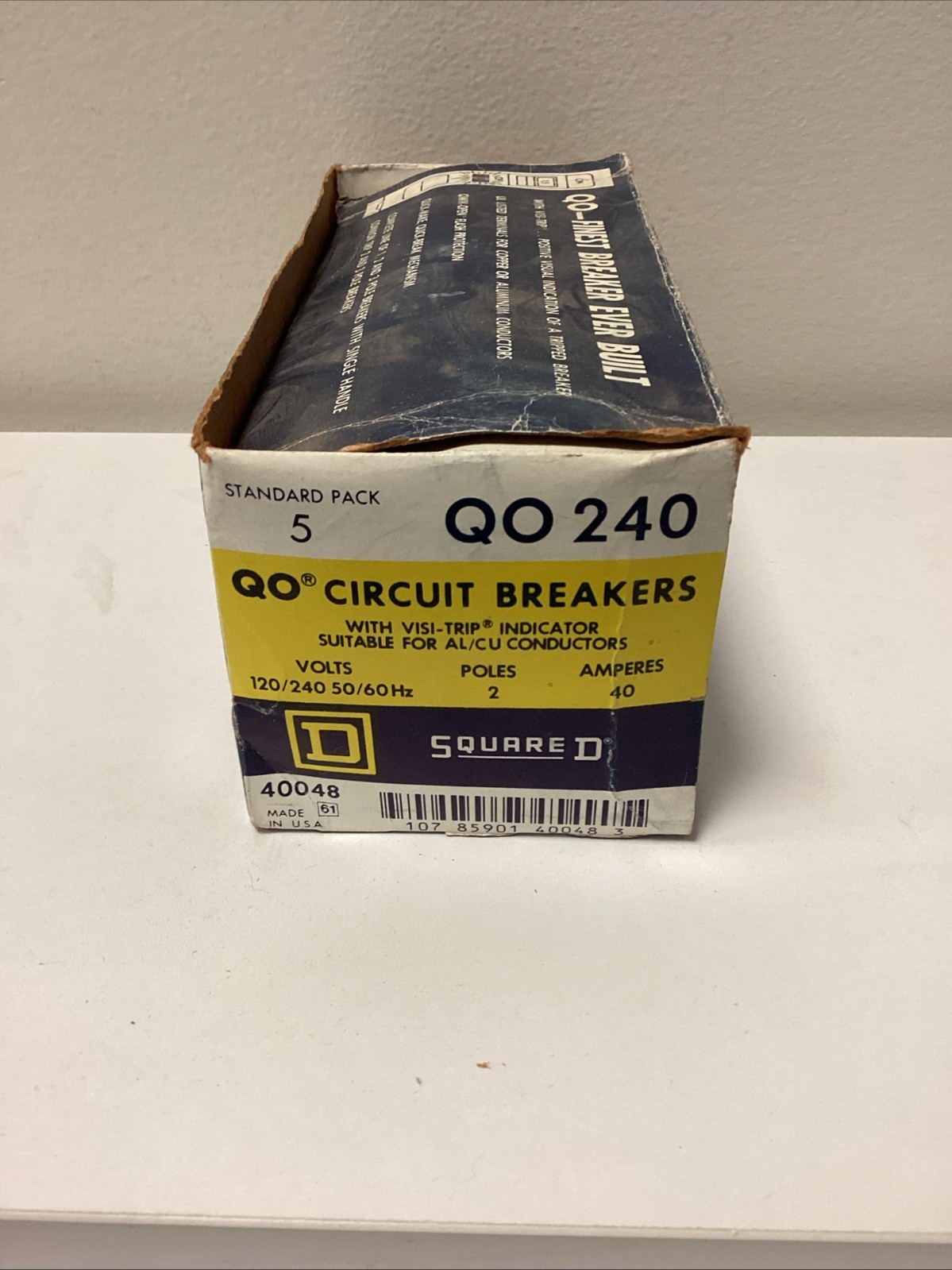 Square D QO240 Lot Of 5