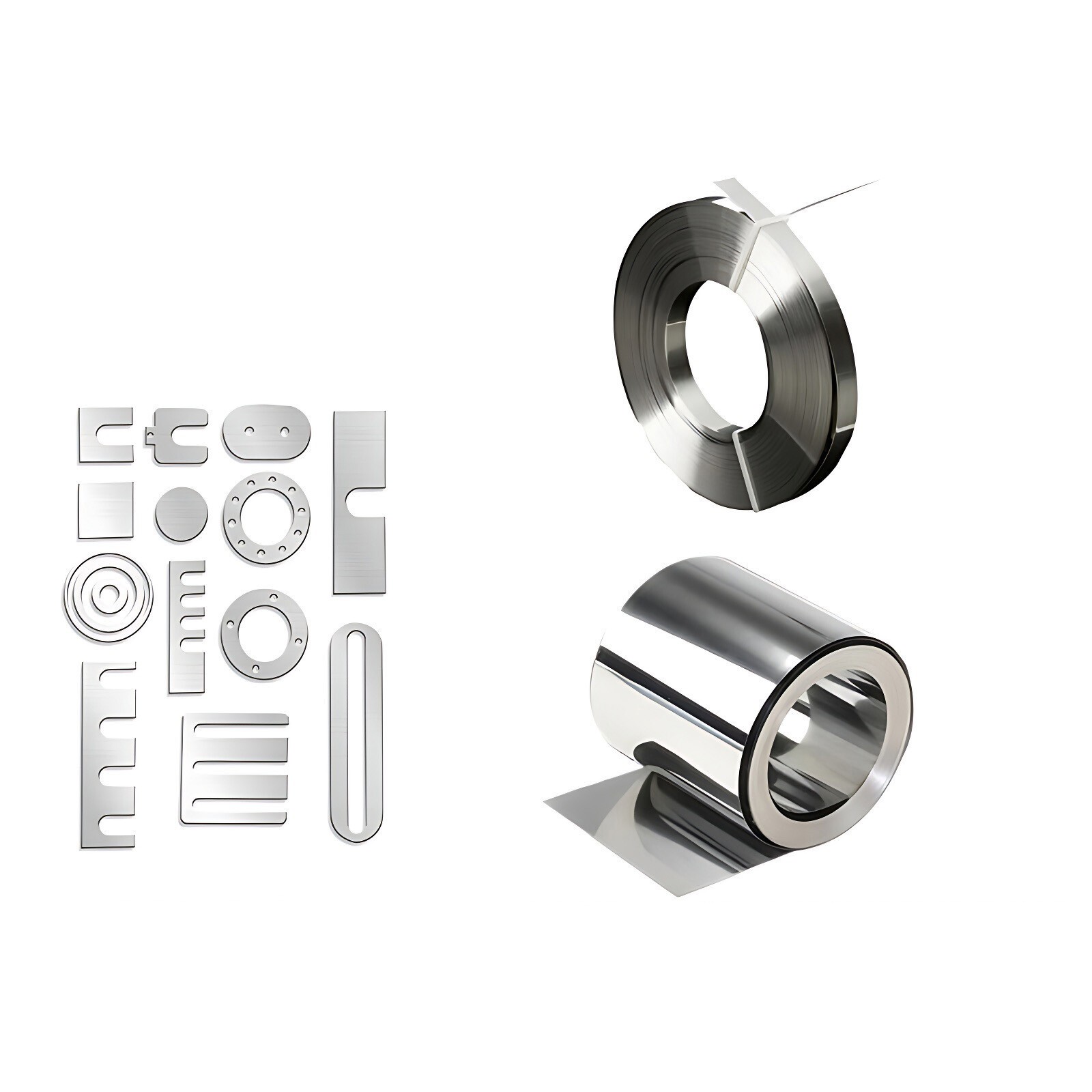 304 Stainless Steel Thin Plate Band Foil Sheet Metal Strip Roll 0.05mm – 0.5mm
