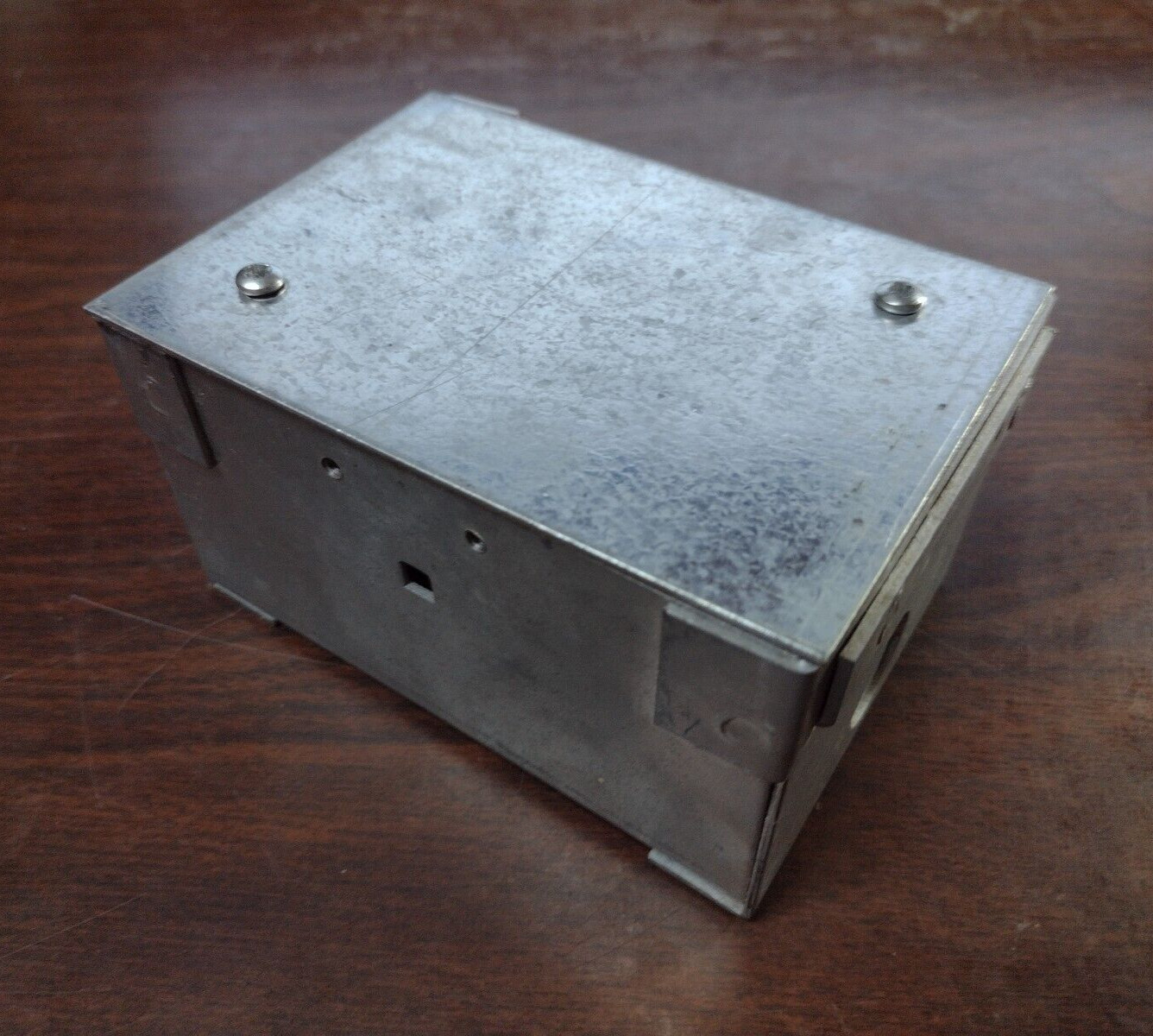 THOMAS & BETTS 61-W FLOOR BOX for wood floors SINGLE GANG STEEL NEW IN BOX