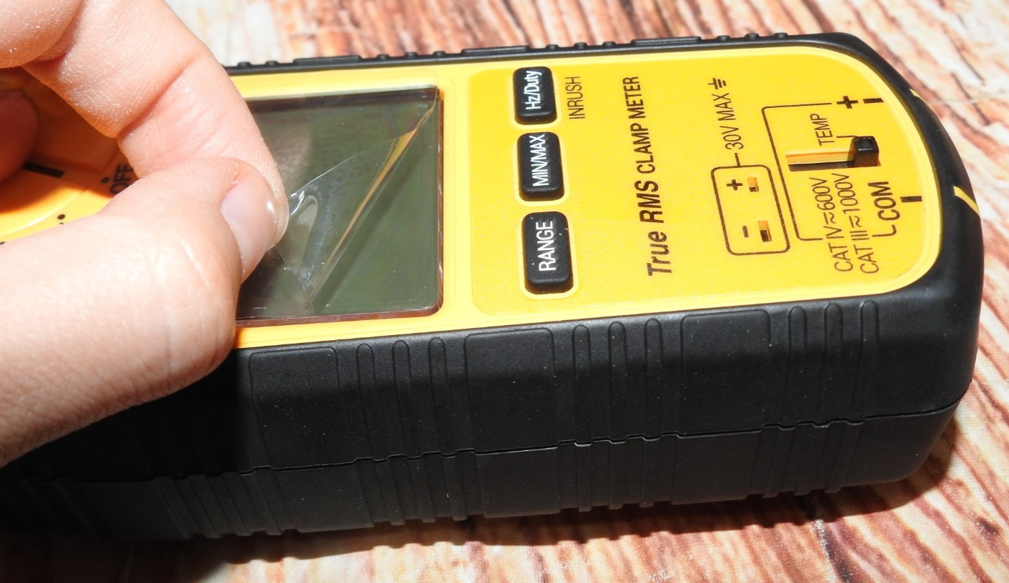 UEi DL579T Digital Clamp Meter WITH CASE, LEADS ((((STILL HAS PLASTIC ON IT!!))