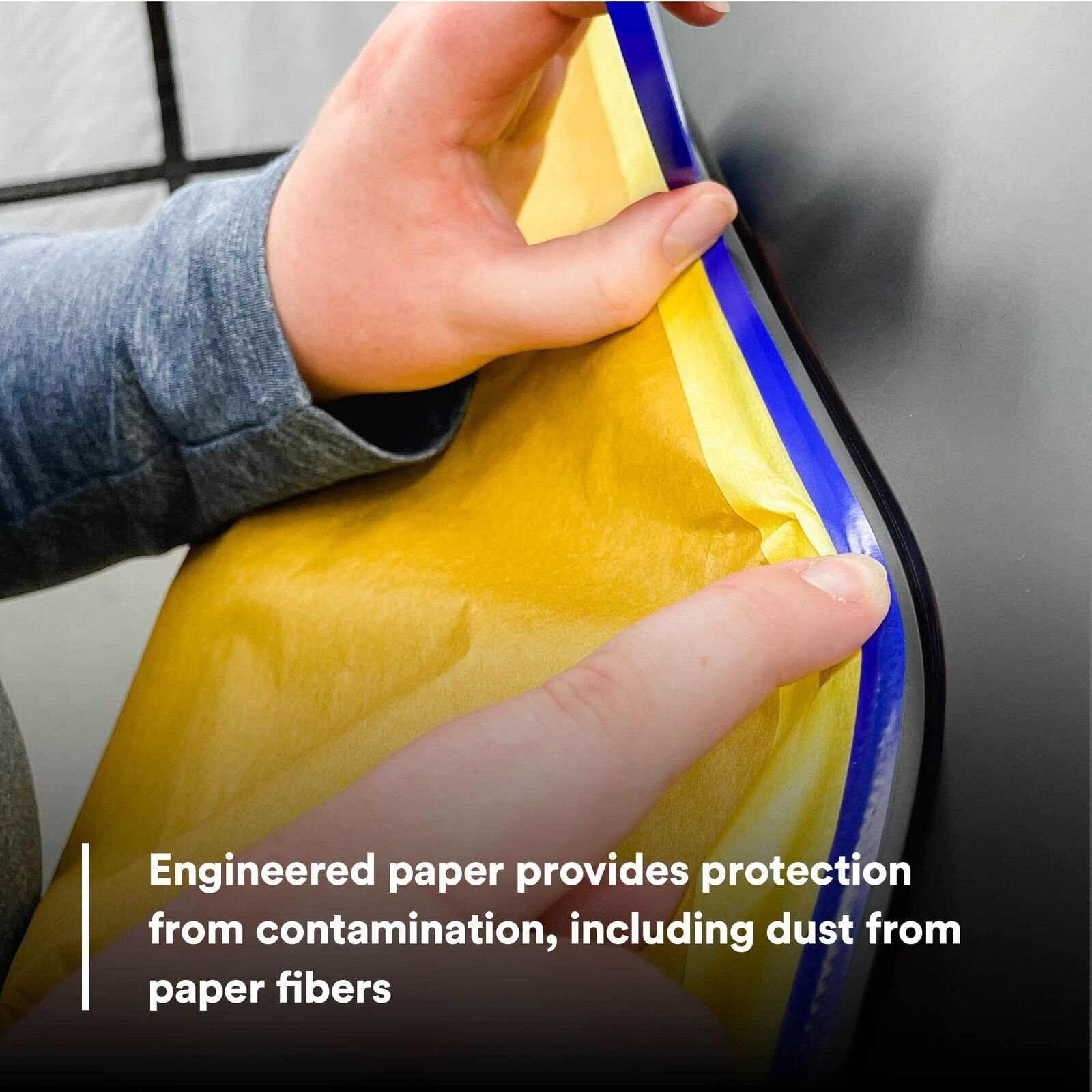3M Scotchblok Masking Paper, 06712, 12 in x 750 ft (304.8 mm x 228.6 m), 1 Pack