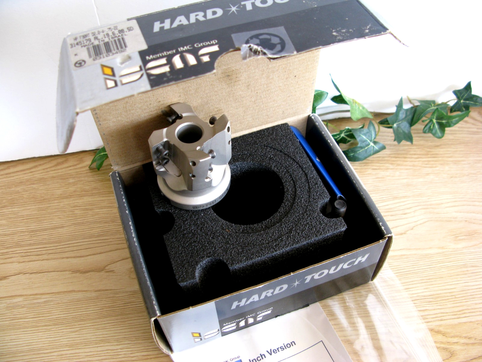 NEW! Iscar Indexable 2″ Face Mill 3/4″ Arbor HP F90AT D2.0-4-.75-22