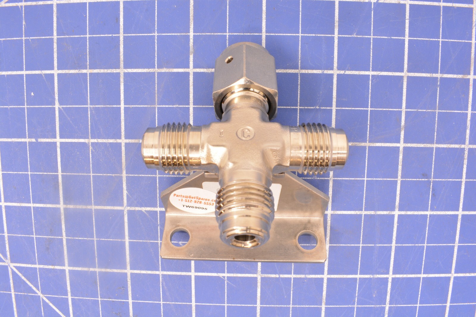 0040-20165 / BRACKET VCR CROSS MIXED / APPLIED MATERIALS AMAT