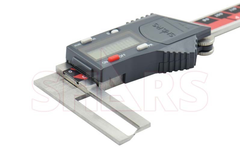 6″/150mm IP54 Inside Groove Electronic Caliper Interchangeable Anvil M]
