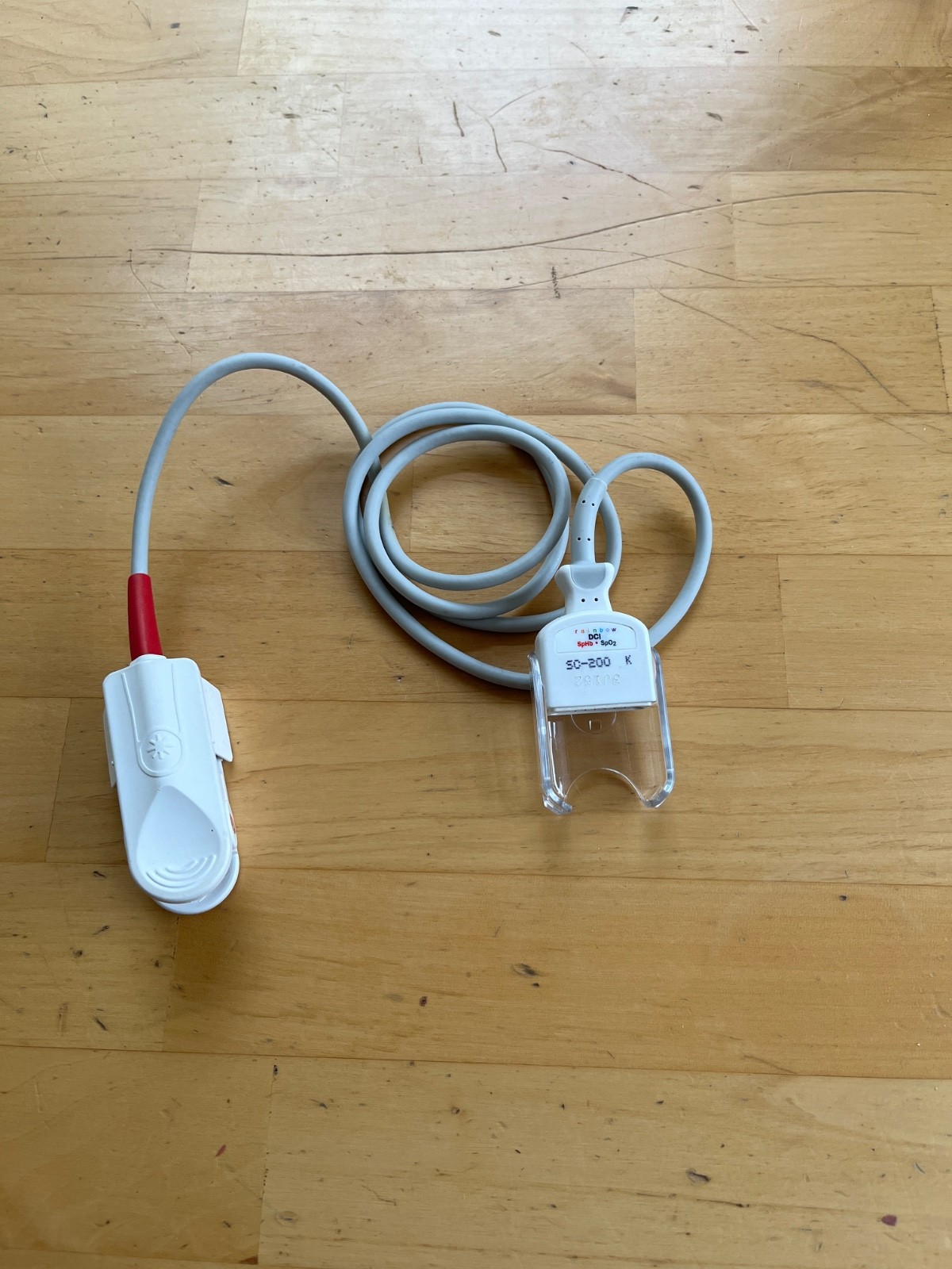 Masimo Rainbow SC-200 DCI SpO2 SpHb Finger Clip Sensor Reusable