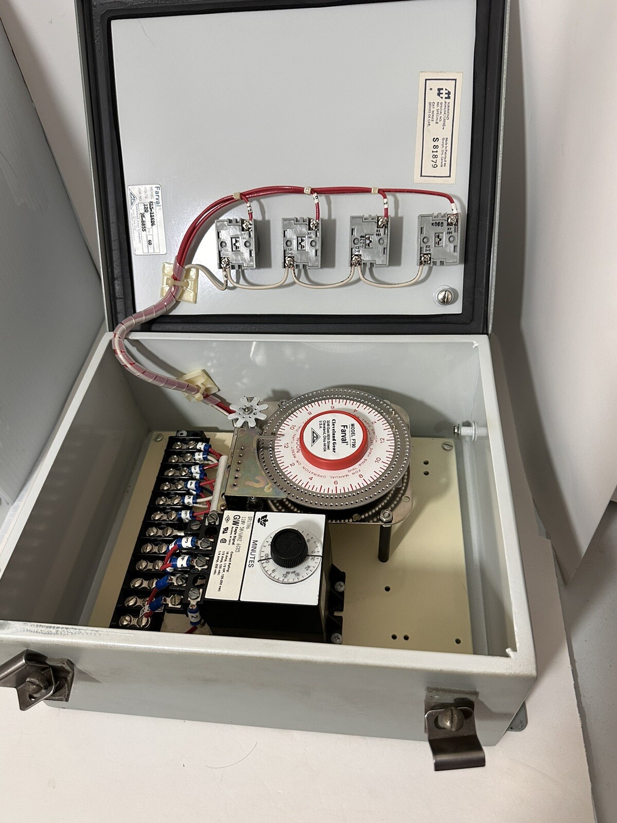 Cleveland Gear KL5-11624 Farval Timer 0-30min 120v-ac