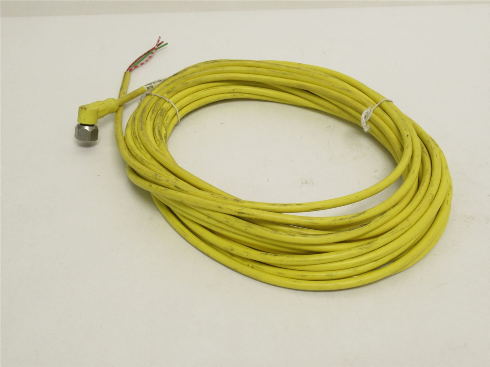 227368 Old-Stock; ifm E18210 Single Ended Cordset; 10m; 1/2″ Female To Pigtail