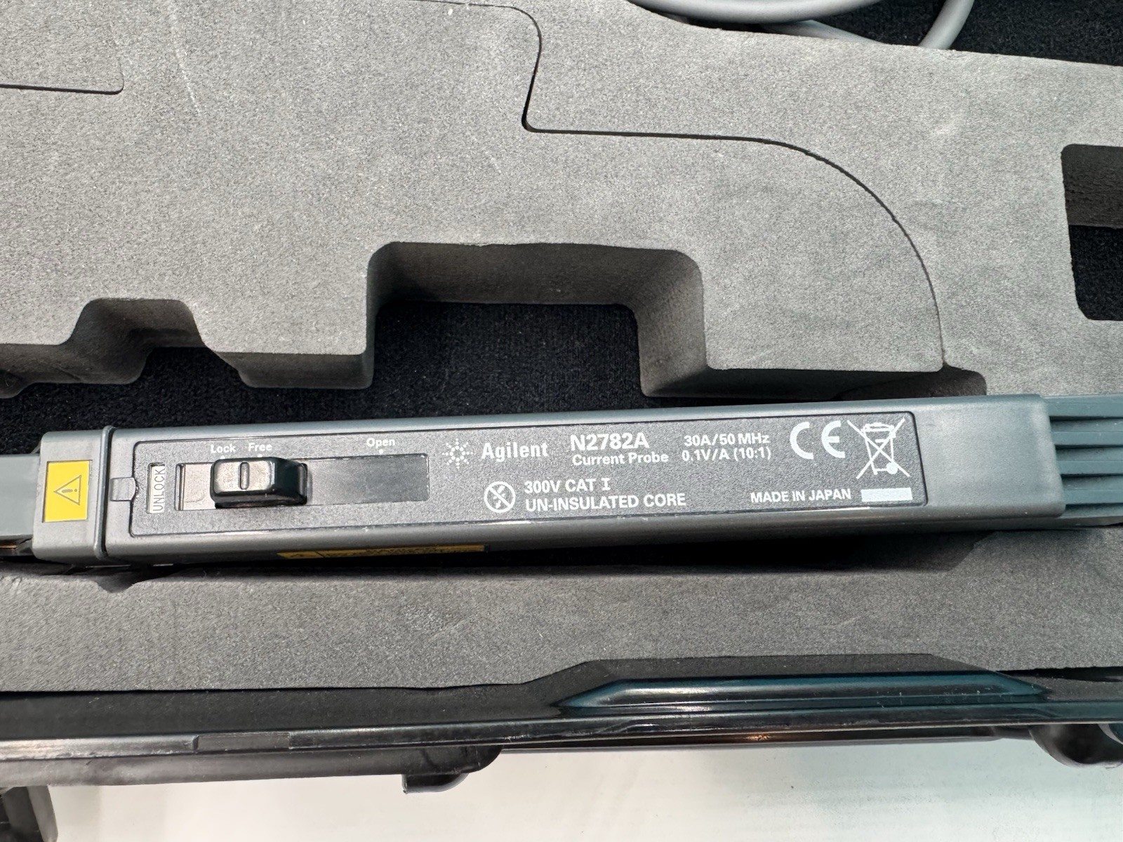 Keysight / Agilent N2782A 50MHz 30Arms AC/DC Current Probe, Identical to N2782B
