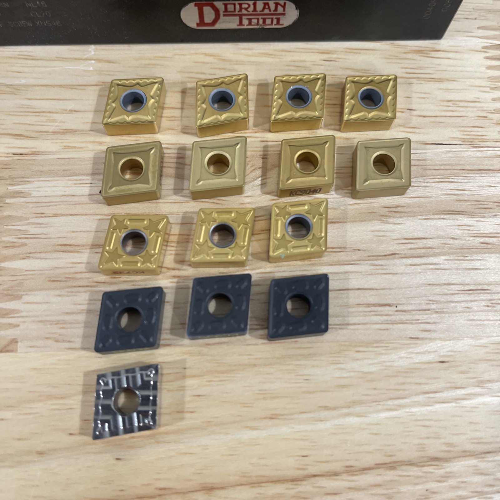 Dorian Tool McLNR 16-4D Turning Facing Tool Holder 1 with 15 New Inserts