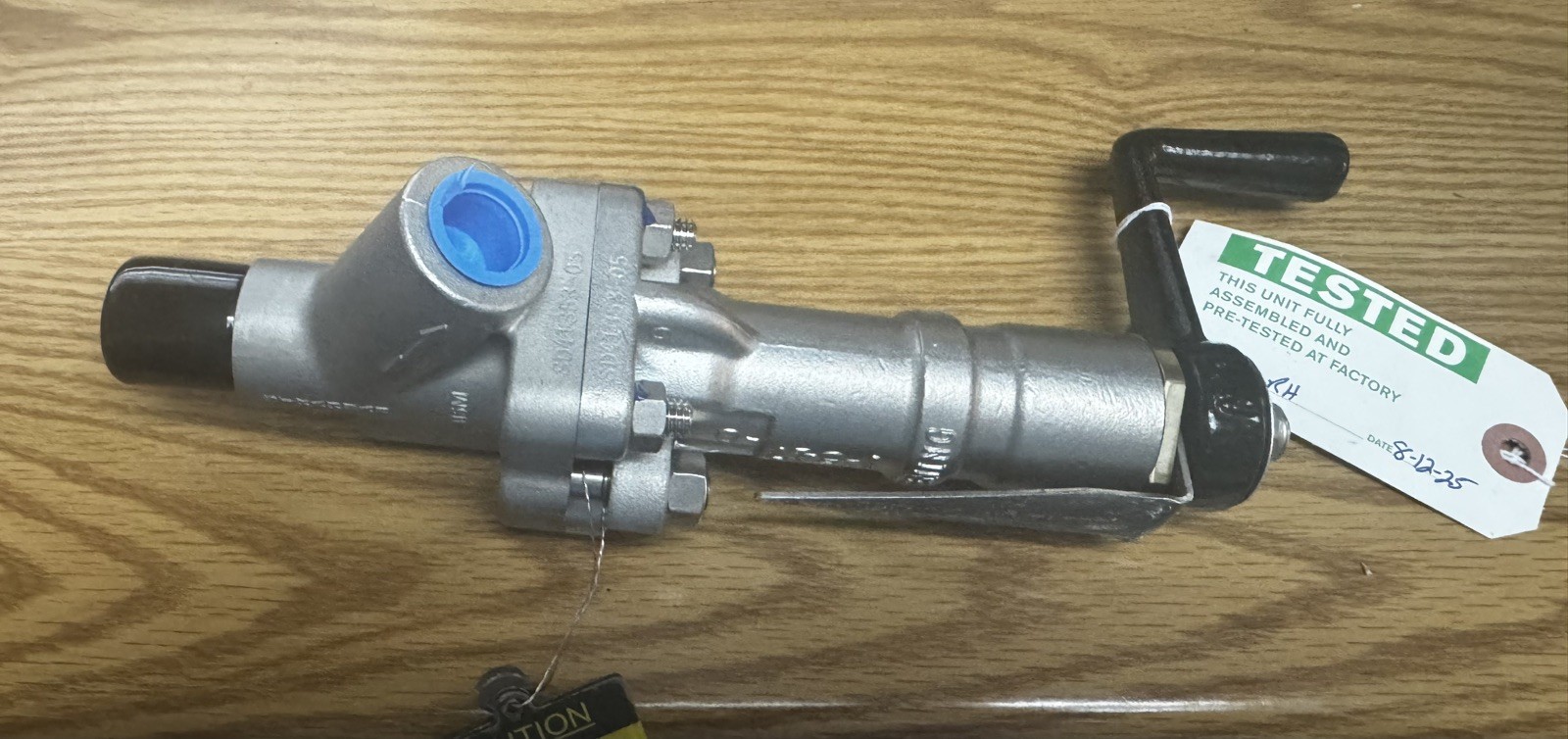 STRAHMAN SAMPLING VALVE SV-700-G, 316 STAINLESS STEEL BODY / TRIM, 800 PSI