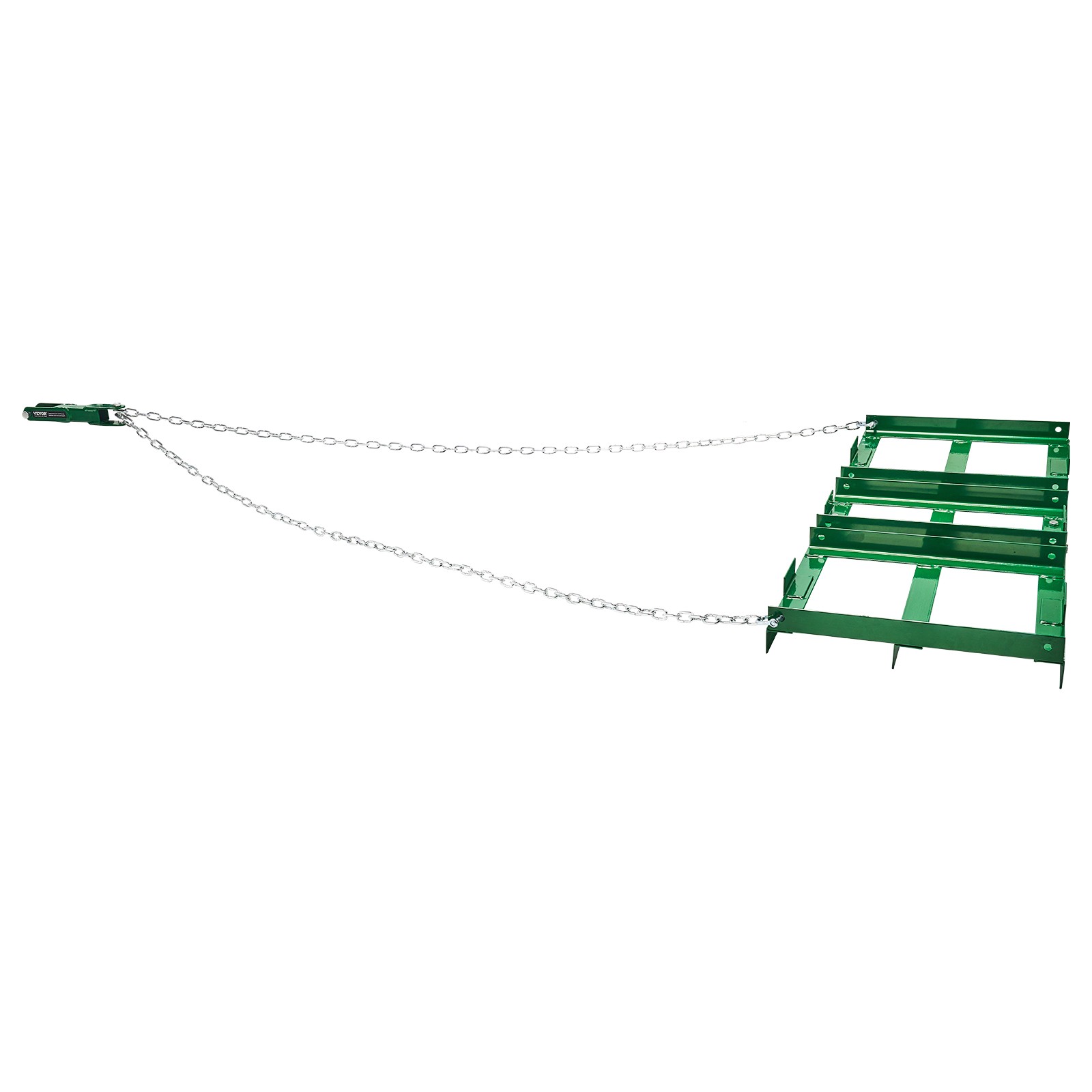 VEVOR Drag Harrow 4 ft Heavy Duty Tow Behind Drag Harrow Driveway Grader Rake
