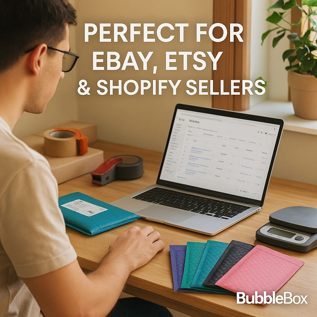 1000 #000 4×8 Poly Bubble Mailers Padded Self Seal Shipping Envelopes Bulk