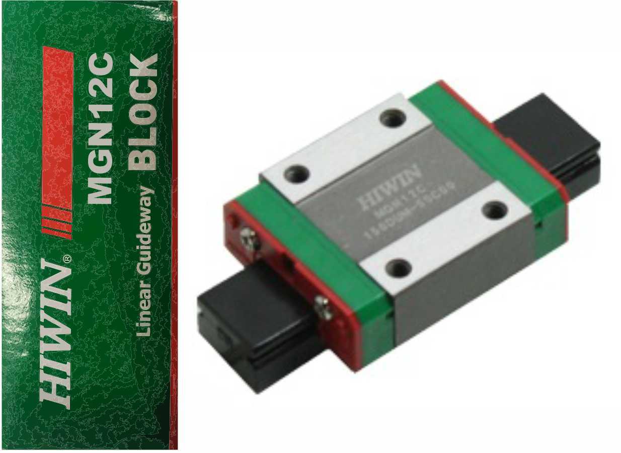New Hiwin MGN12C Short / Standard Block / MGN12 Series / 3D Printer