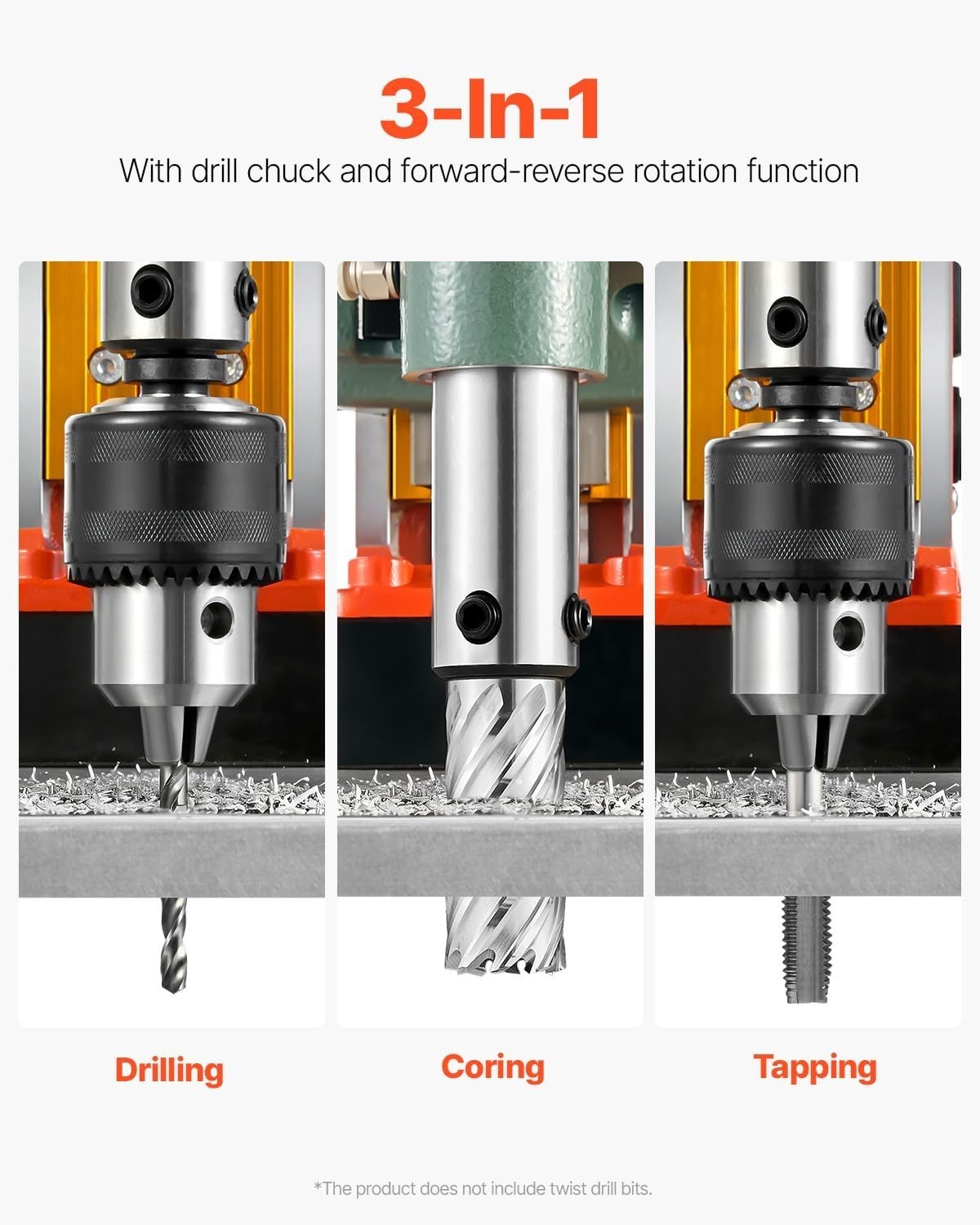 Versatile 1450W Magnetic Drill – Ideal for Steel Fabrication & Home Projects