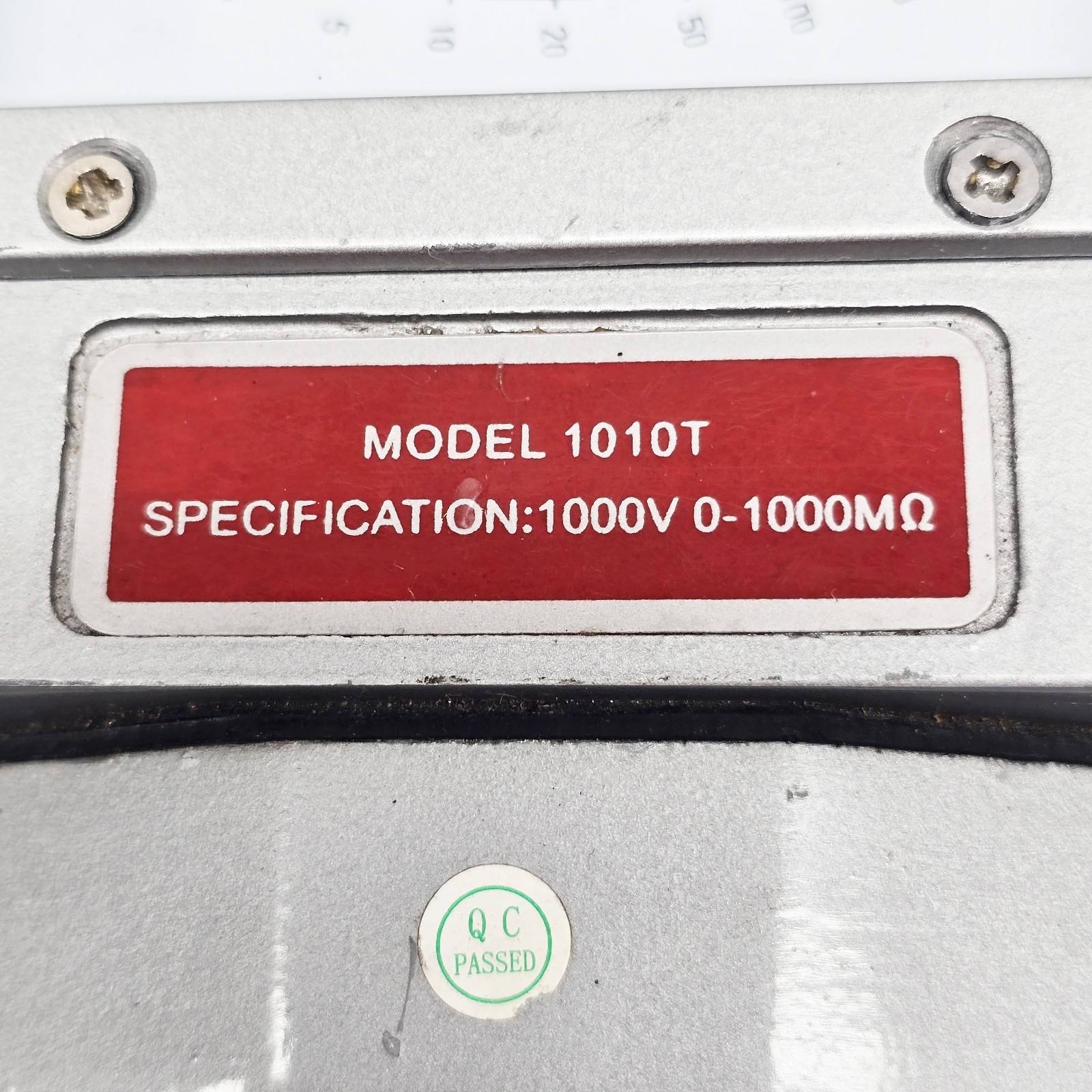 0-1000MΩ Insulation Resistance Tester 1000V Megger Meter Megohmmeter Hand-Crank