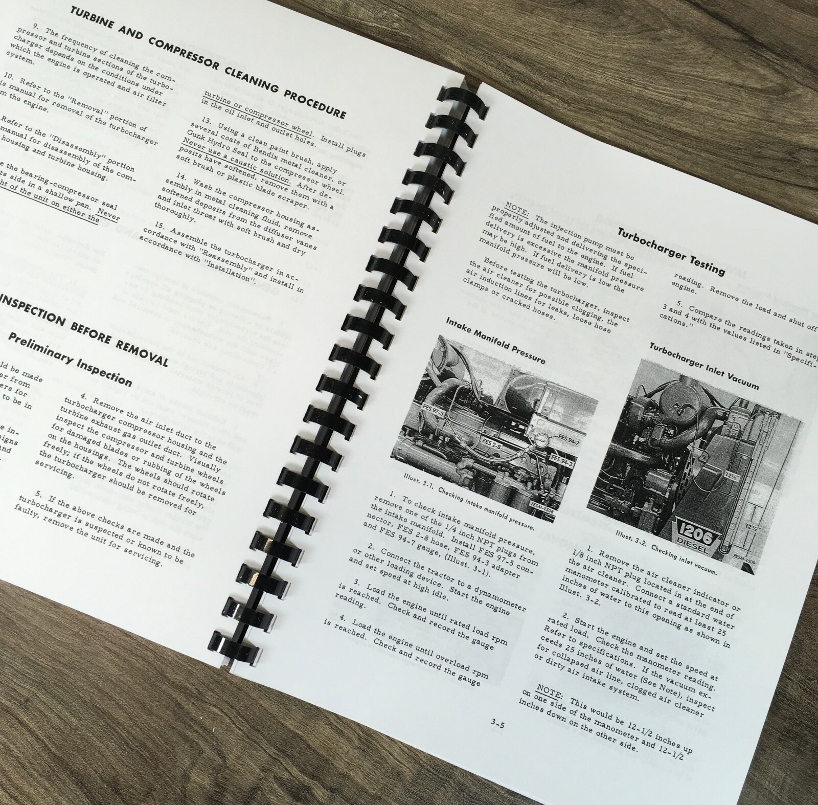 International Dt-407 Diesel Engine & Fuel System For 1026 Tractor Service Manual
