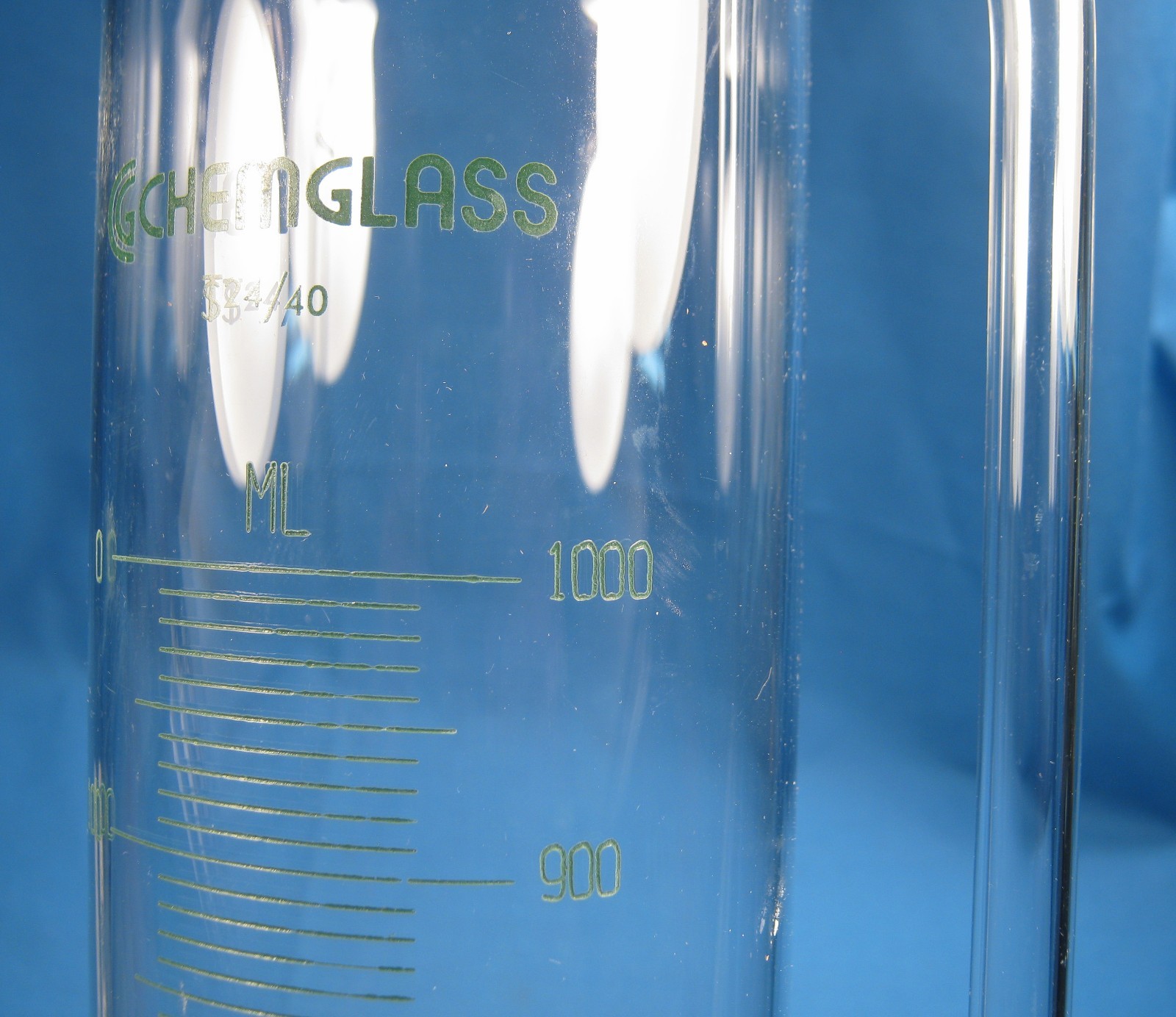 CHEMGLASS 1000 ML ADDITION FUNNEL WITH PRESSURE EQUAL 24/40 FREE SHIPPING 12