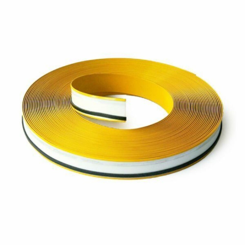 90mm (3.54″) x 50m (164ft) Channel Letter Coil Aluminum Trim Cap w/ PC& Foam NEW