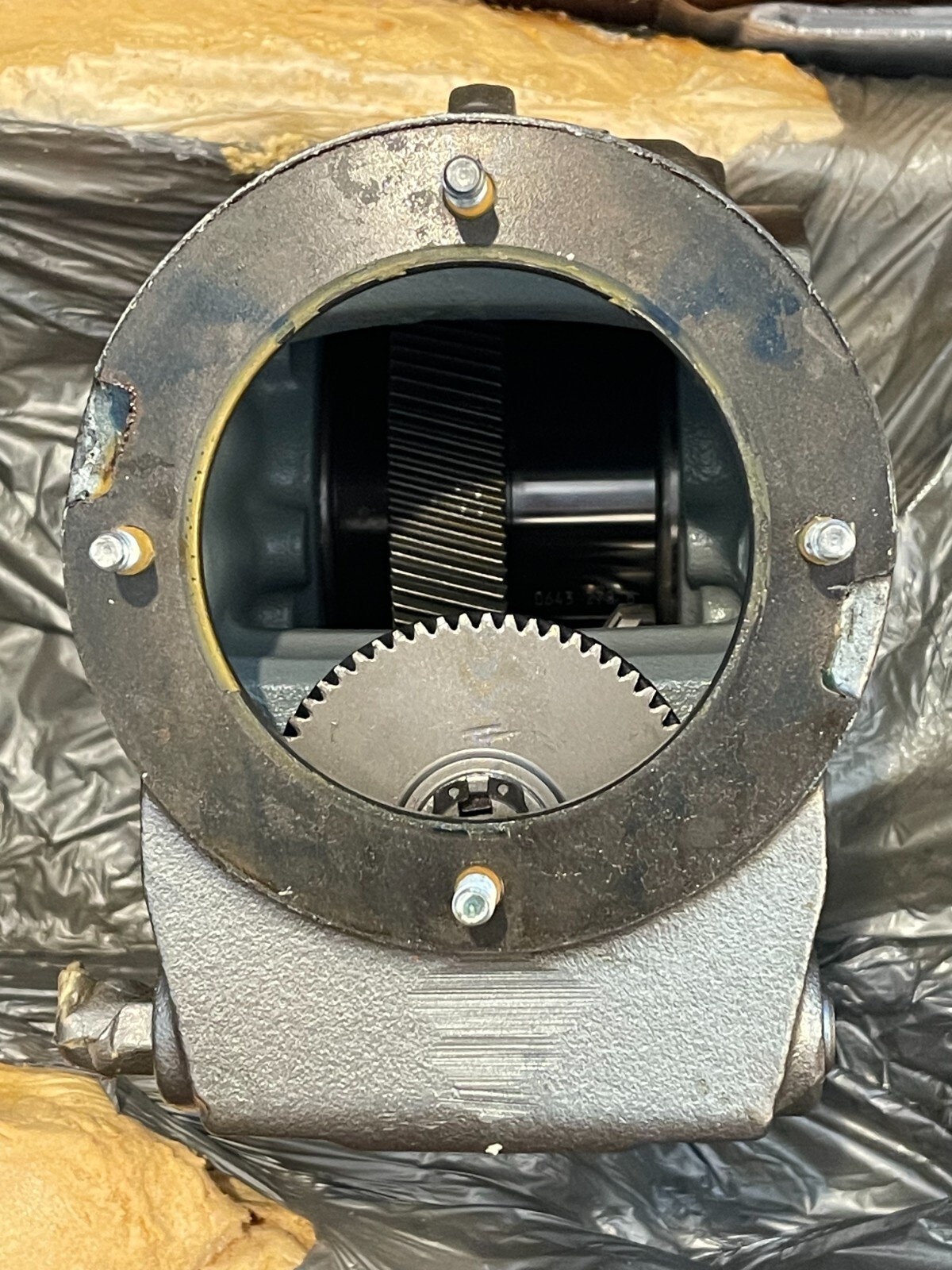 SEW-EURODRIVE TYPE KA37DT80N4 NF 4 311 24.99 RATIO MOTOR GEAR MOTOR
