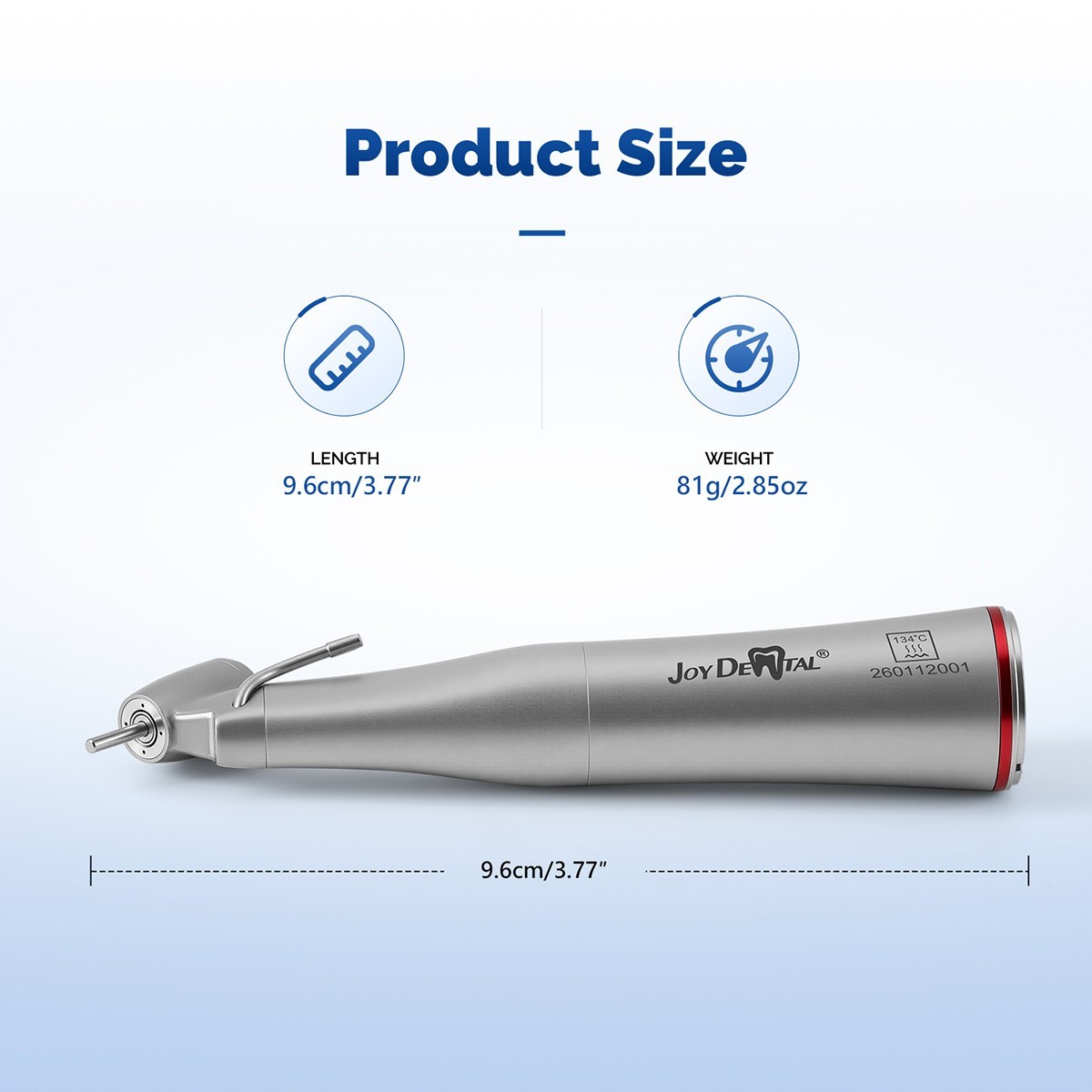 Dental Electric Handpiece 1:4.2 LED Contra Angle 45° Surgical External Spray