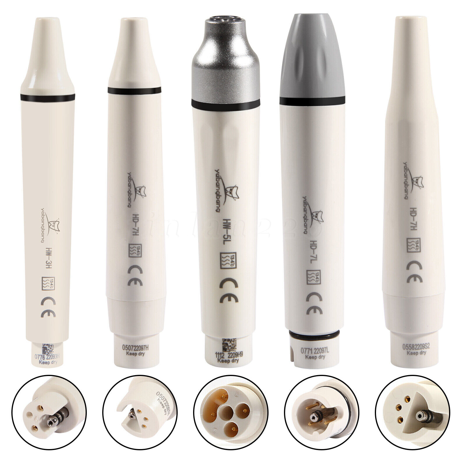Dental Ultrasonic Piezo Scaler Handpiece LED Fit EMS for SATELEC/DTE/VRN/EMS