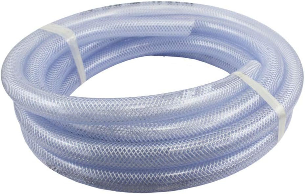 Durable 100′ PVC Braided Hose – UV & Chemical Resistant Tubing