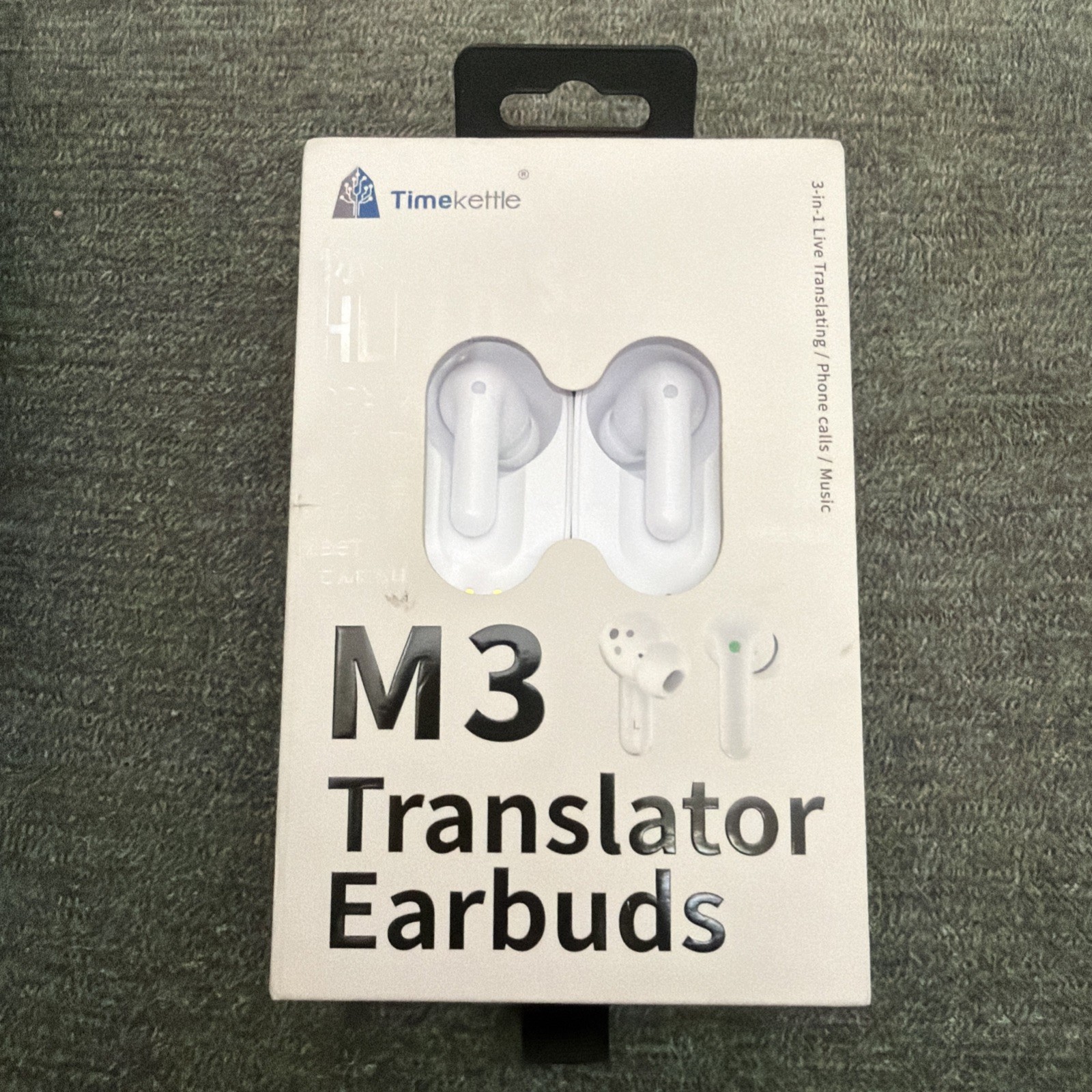 Timekettle M3 Language Translator Earbuds, Two-Way Translator Device with APP…