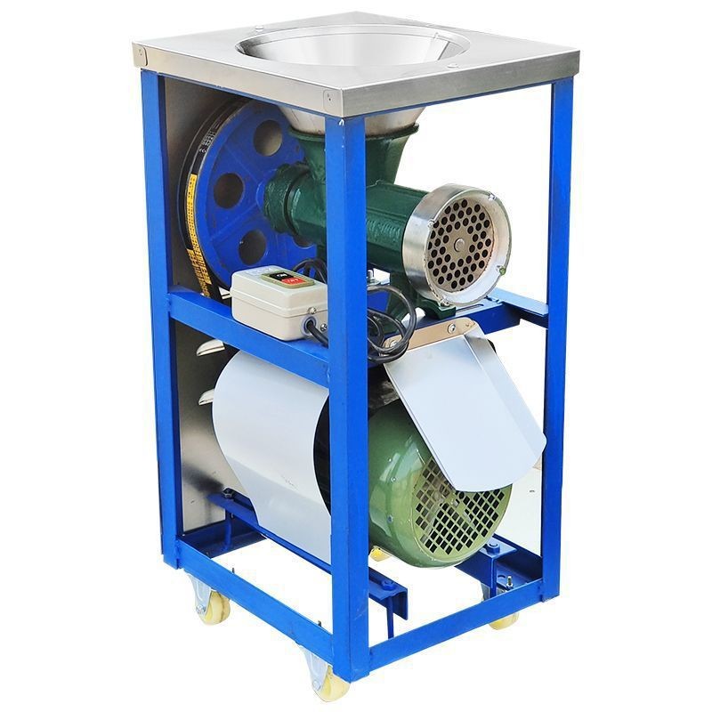 Fish Chicken Bones Crusher Feed Processer Meat Grinder Feed Machine US Plug