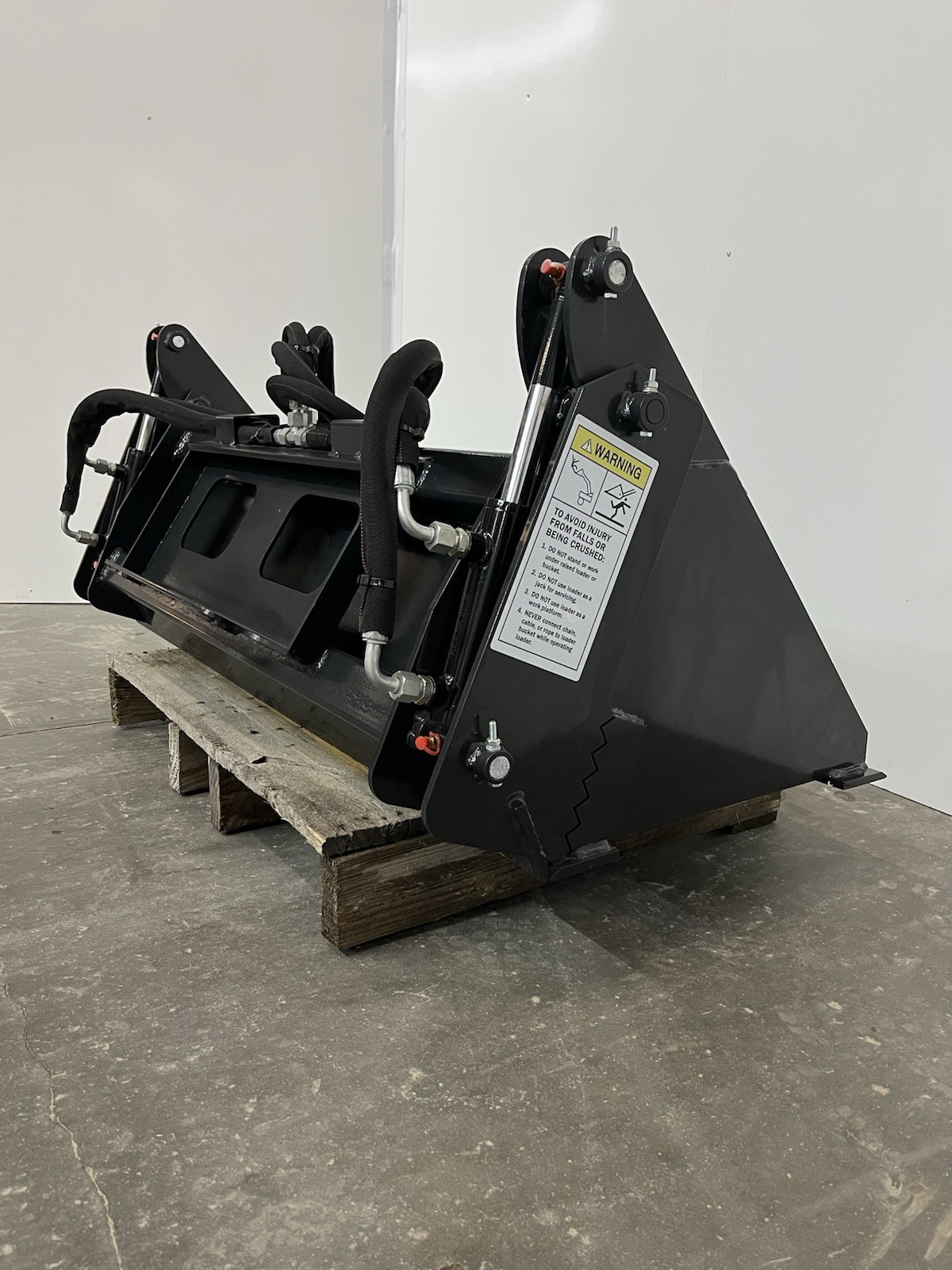 NEW HD MINI SKID STEER COMBO 4 IN 1 BUCKET HYDRO MCB-11-48W TORO DINGO WE SHIP