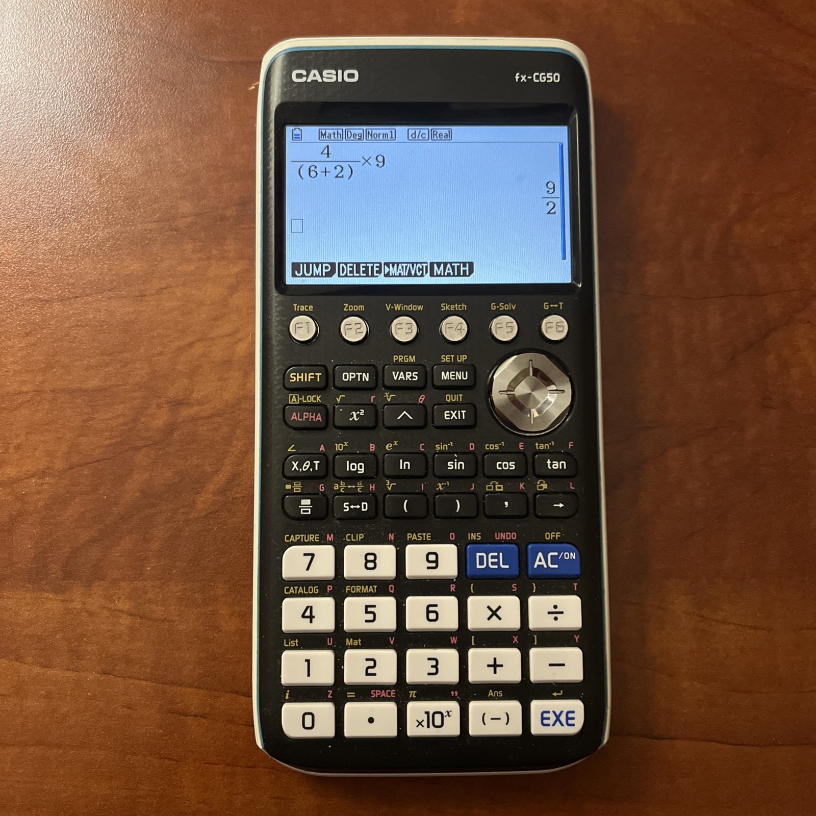 Casio PRIZM FX-CG50 Graphing Calculator Tested WORKING with USB cable