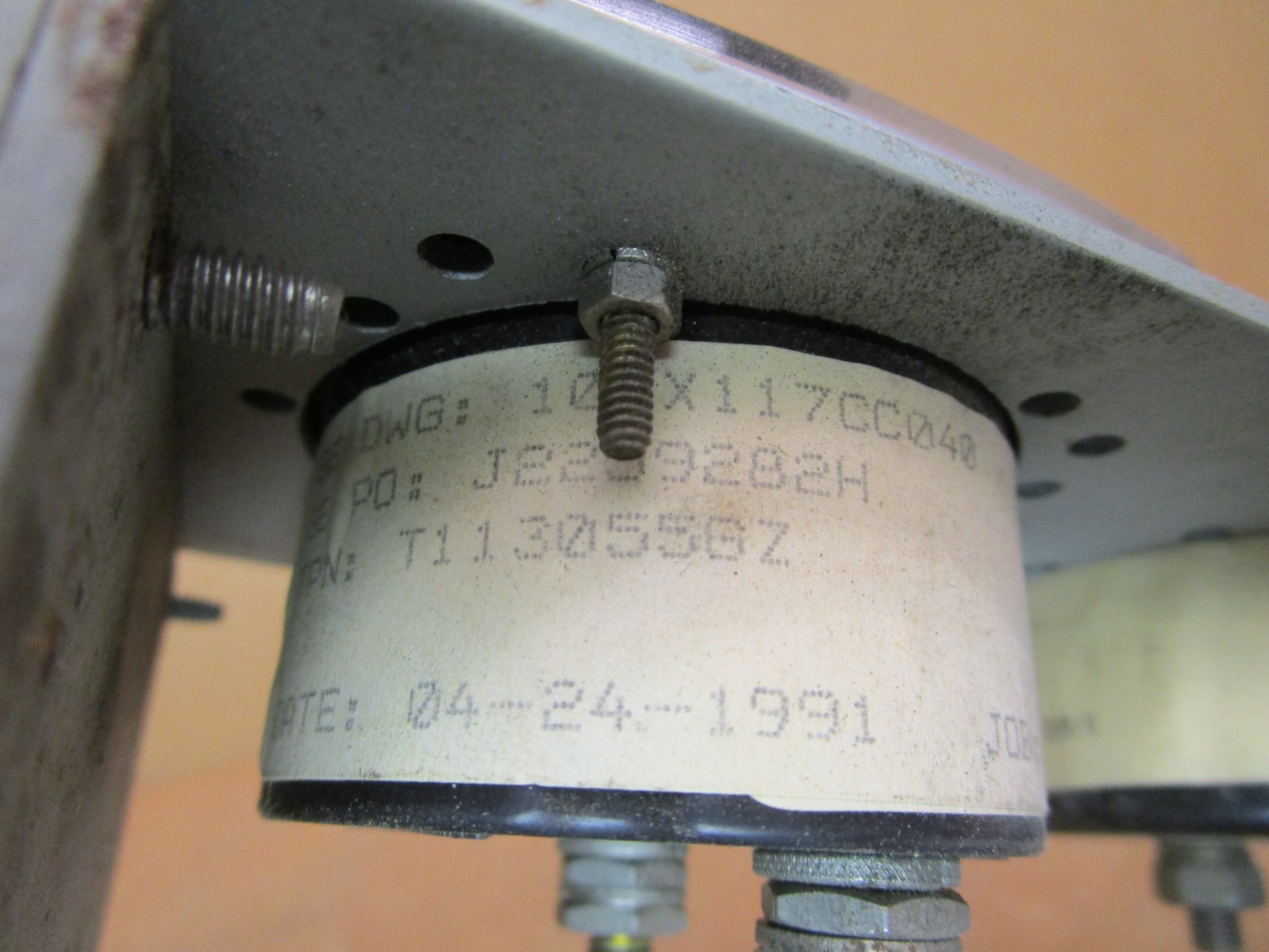 GE Erie 0-100 %Field Amps FS=4.81VDC 1 KOhm/V 200-0-200 %Load Gauge Assy 51592LR