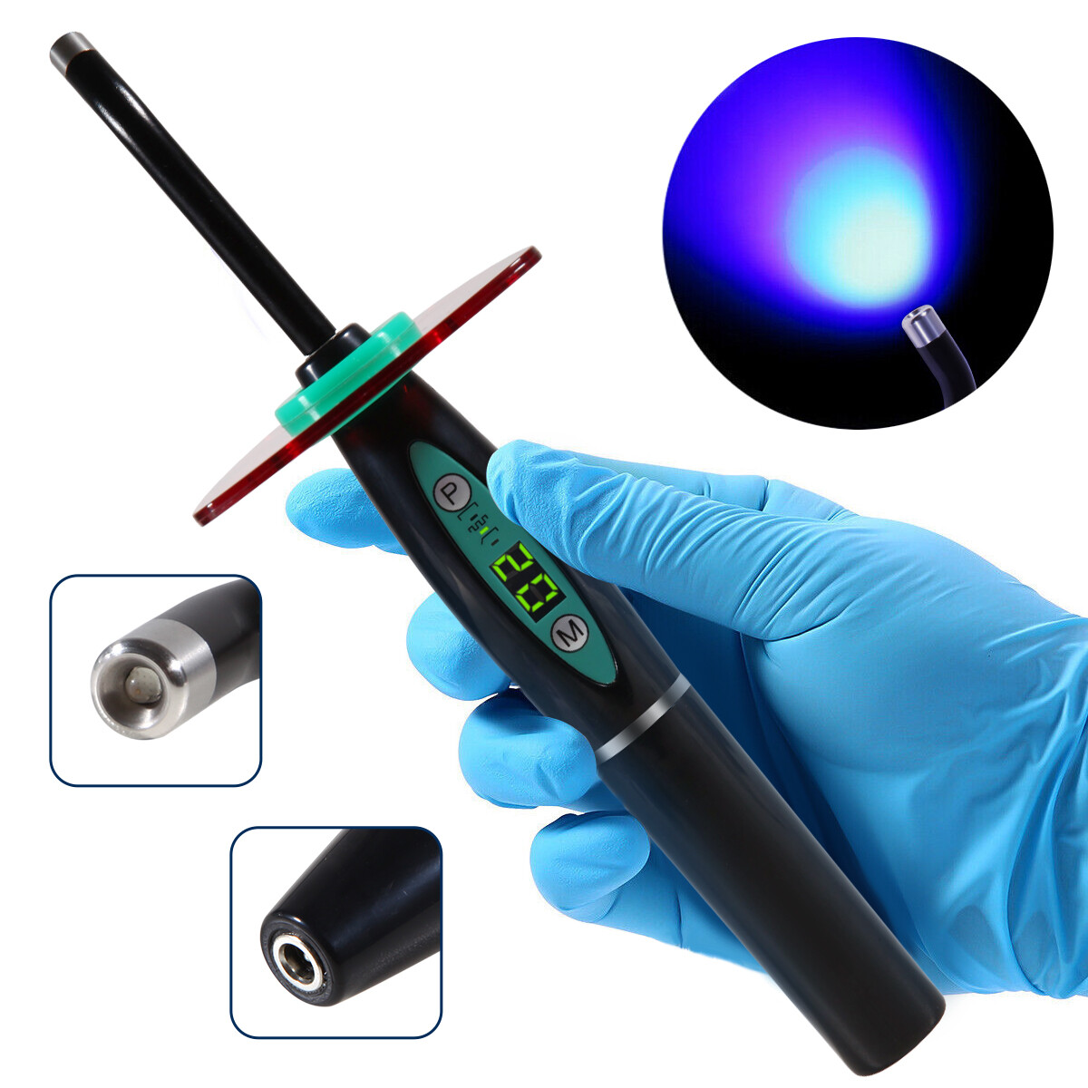 New UV Dental Wireless LED Curing Light Cure Lamp Curing Machine LA
