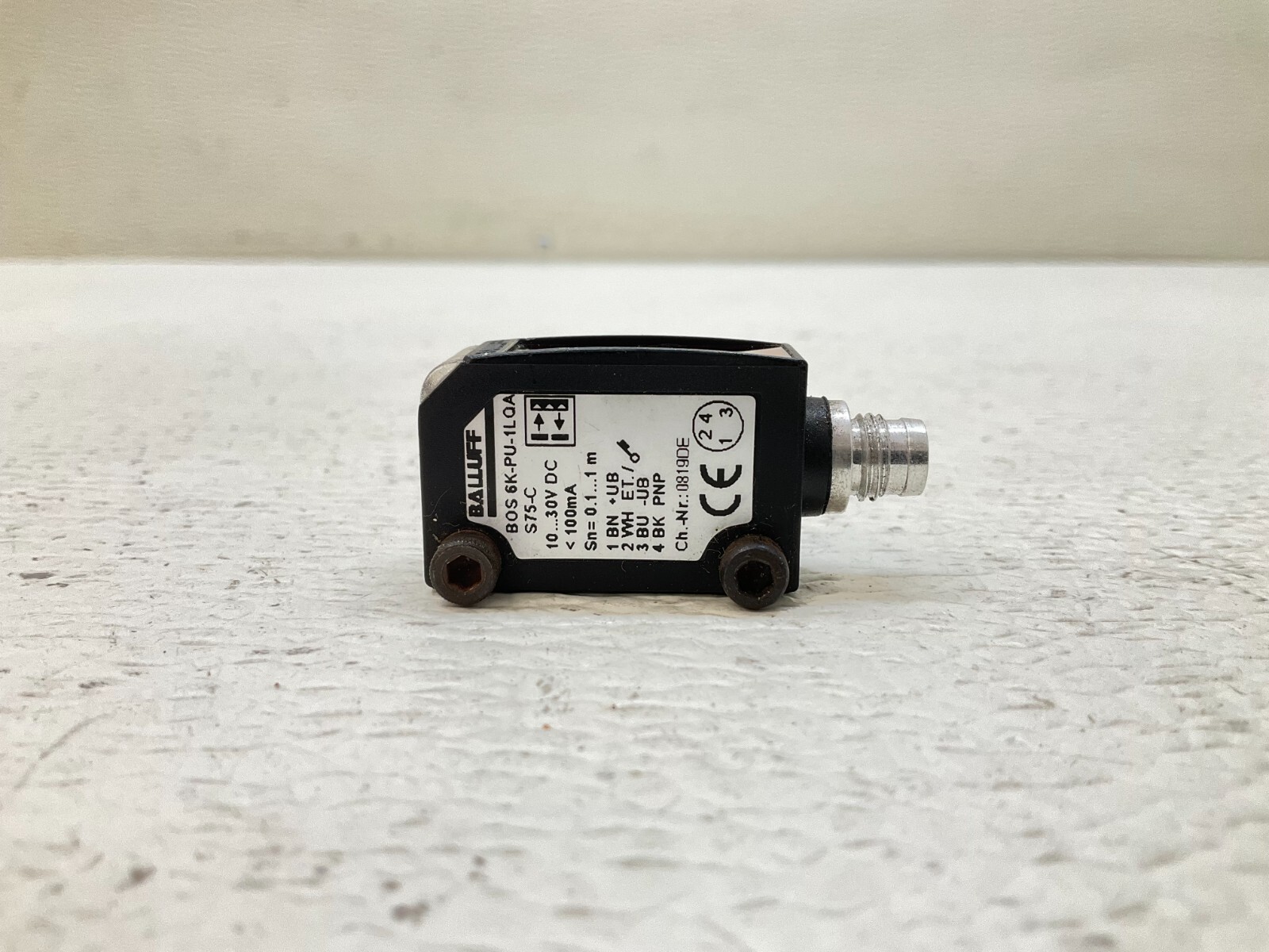 Balluff BOS 6K-PU-1LQA Photoelectric Sensor 10-30 VDC S75-C (TSC)