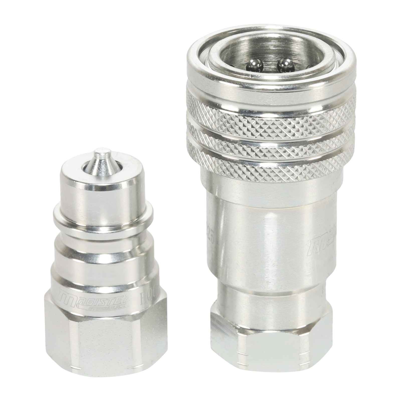 1/4″ AG Hydraulic Quick Couplers Set – 1/4″ NPT Thread