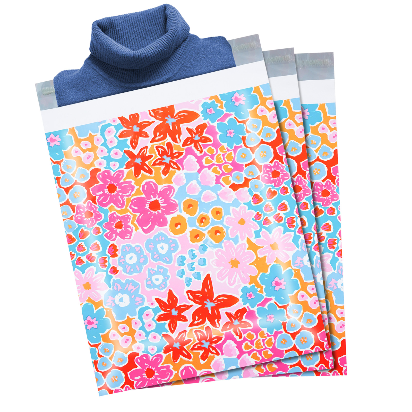 Inspiration Pattern Poly Mailers Custom Shipping Bags 6×9 10×13 12×15.5 14.5×19