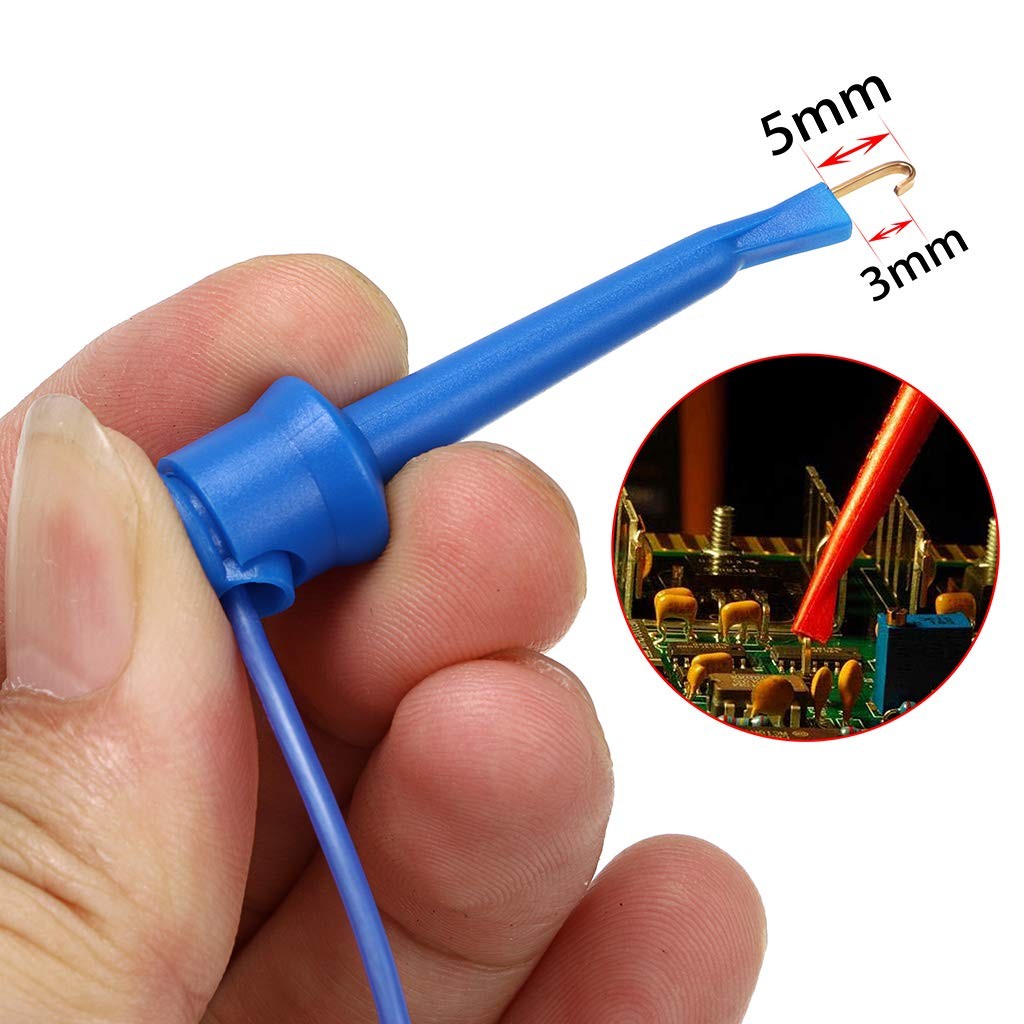 Dual Lead Multimeter Test Leads 5 Pcs Color Test Leads Electrical Test Hook