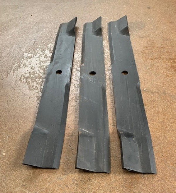 795633 Hustler Blades HD Set of 3, Cuts Counter Clockwise for Rear Discharge