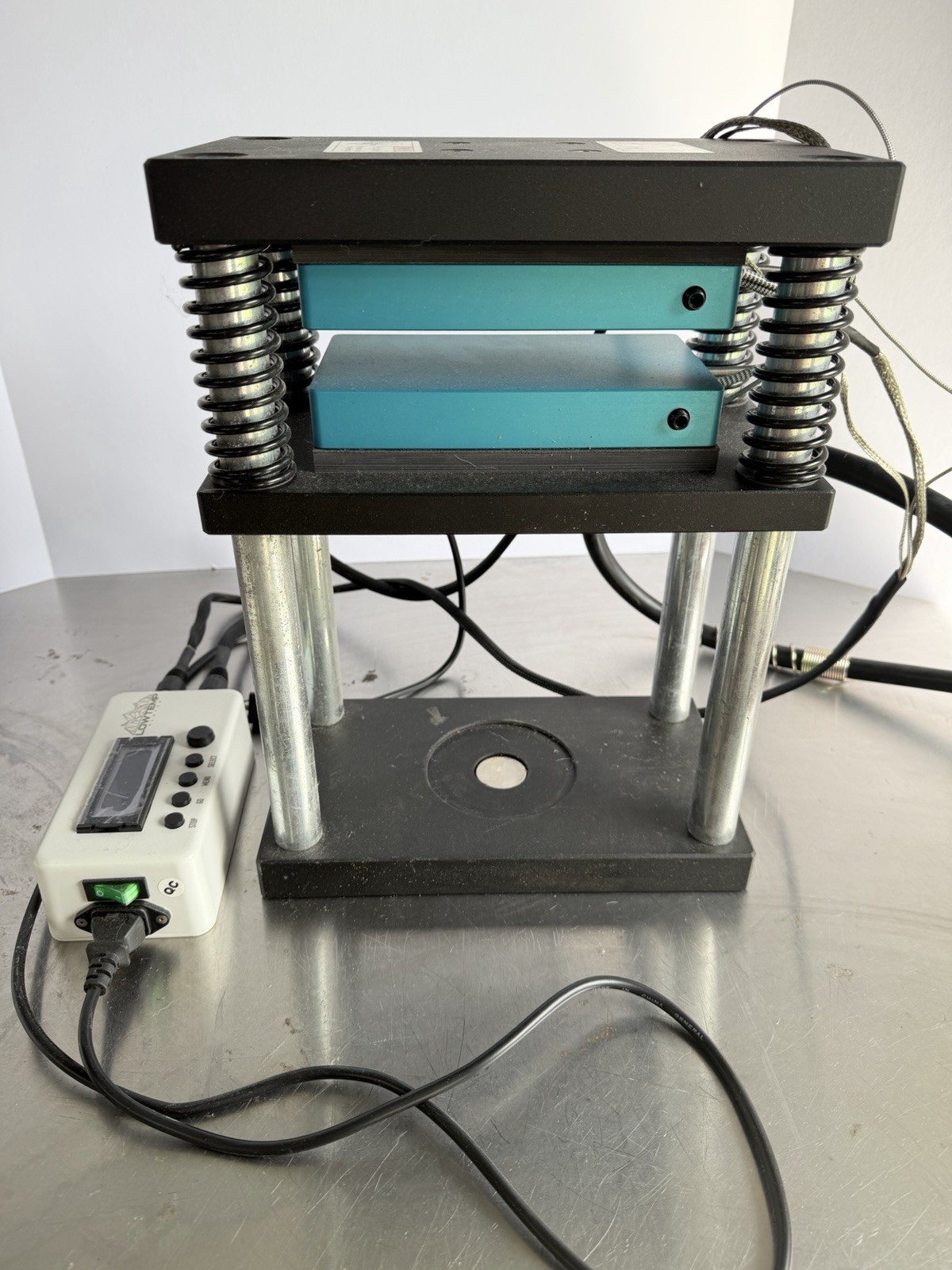 Lowtemp Hydraulic Heat Press P-180 Hand Pump Digital Display Manual