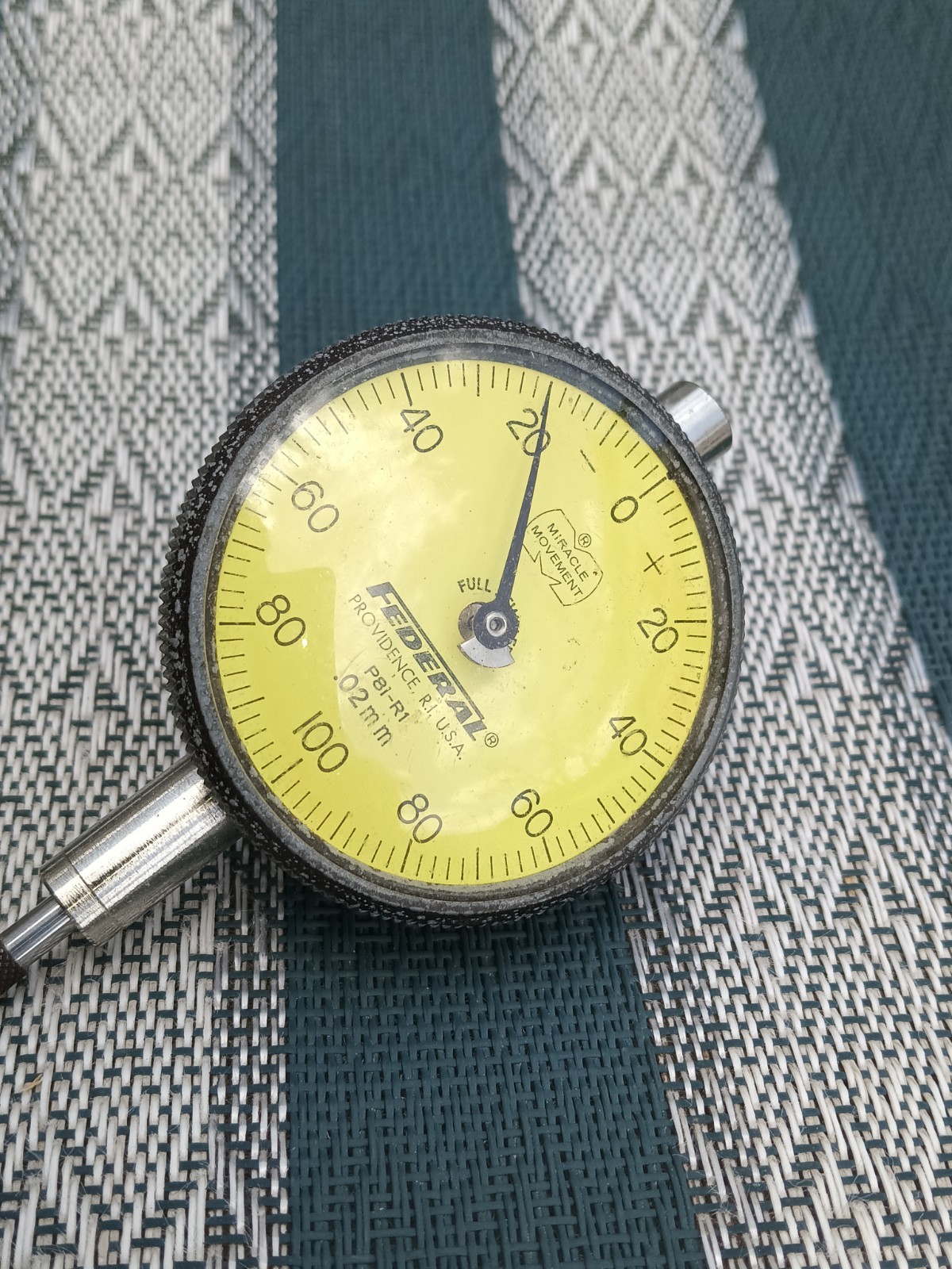 UP TO 5 FEDERAL DIAL .02MM INDICATORS MODEL P8I-R1