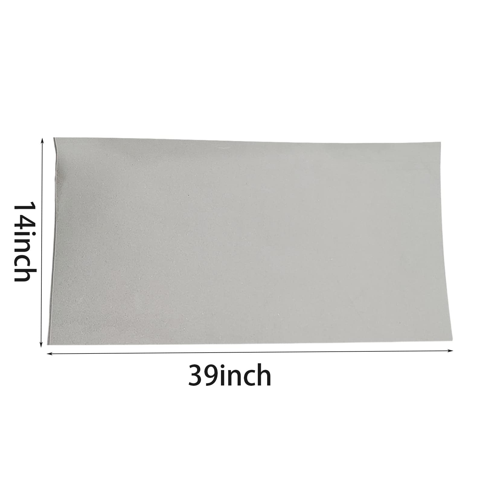 1 Piece 2mm Grey EVA Foam Sheet, 14″ x 39″ Craft Foam Cosplay 80 kg/m³̴