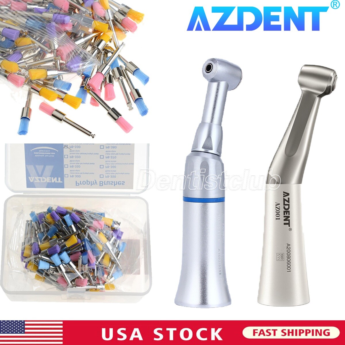 Dental Contra Angle Low Speed Handpiece /Dental Polishing Prophy Brush Burs